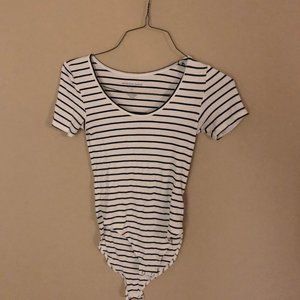Striped Body Suit